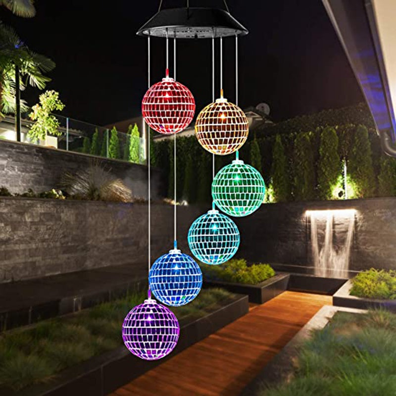 1pc Color Changing Solar Wind Chimes