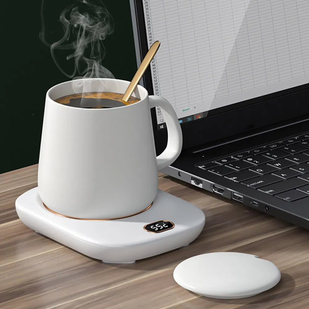 Electric Coffee Mug Warmer For Desk Auto Shut Off USB Tea
