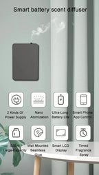 500ML Smart Scent Air Machine – Professional Waterless Essential Oil Fragrance Diffuser for Home