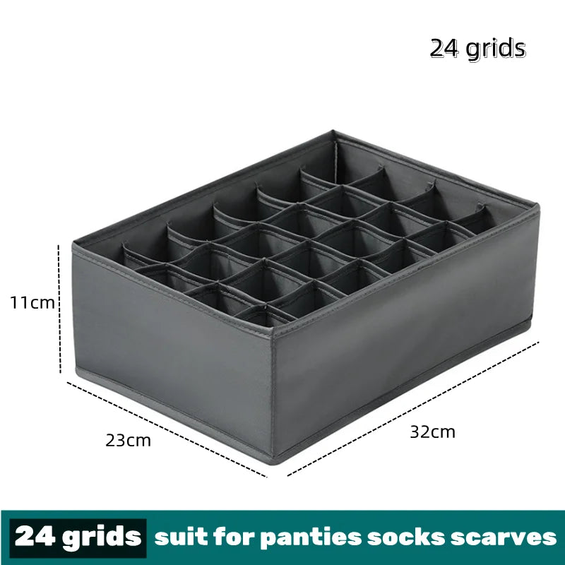 Drawer Clothes Organizer Box – Underwear, Socks, Bra, Scarf & Jeans Storage Divider