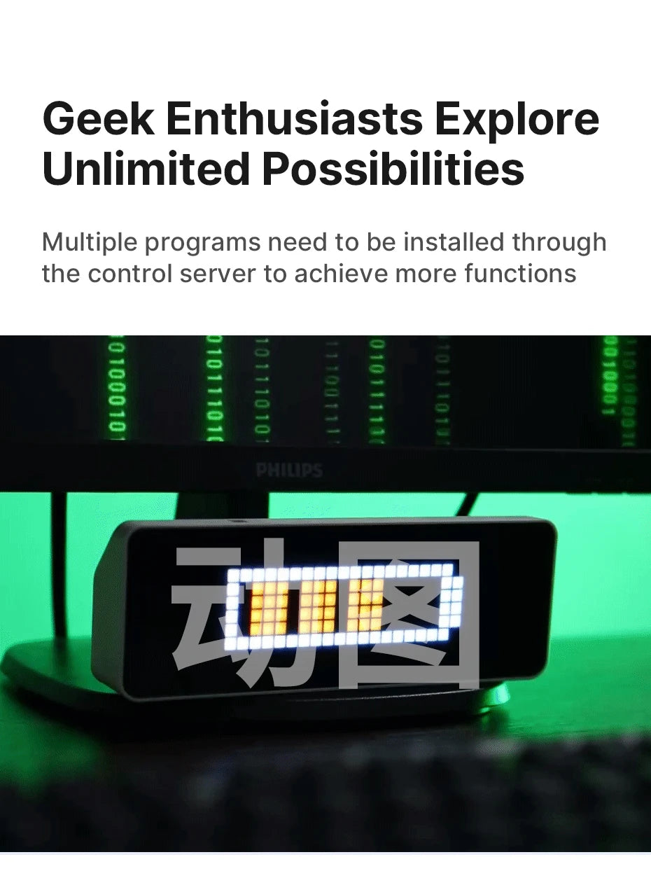 Smart Pixel Clock | Live YouTube Follower Tracker & Retro LED Desktop Decor