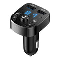 Dual USB Car MP3 Player Transmitter – Bluetooth Audio & Fast Car Charger Accessory