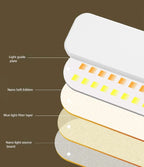 Touch Control LED Desk Lamp – 3-Level Dimmable, USB Rechargeable Reading Light