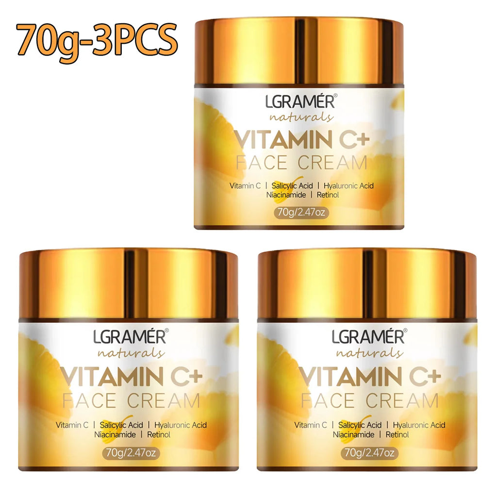 Vitamin C Retinol Face Cream – Anti-Aging, Whitening & Moisturizing Skincare