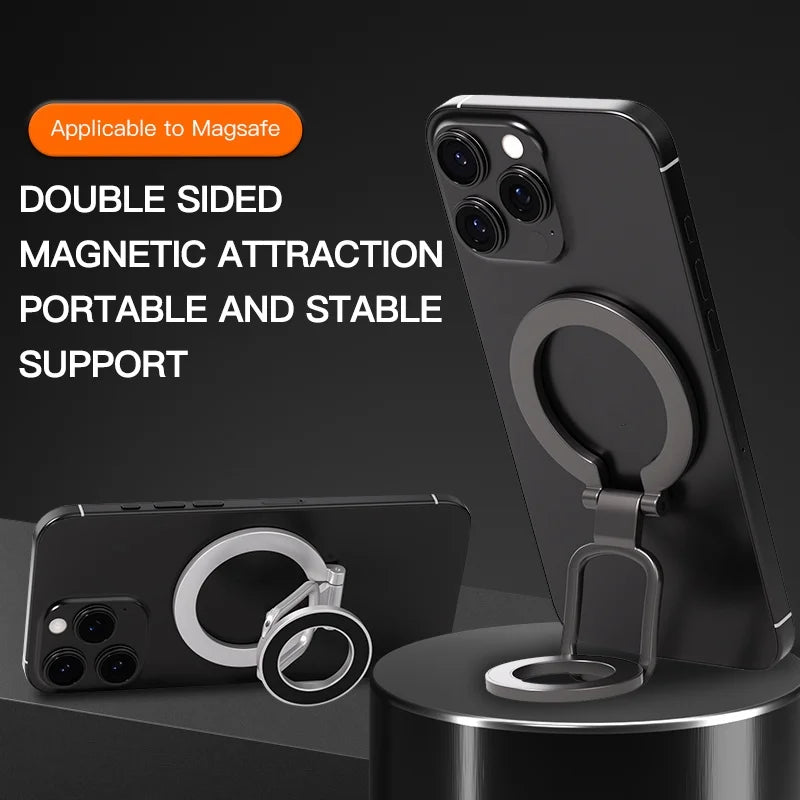 Magnetic Double Sided Phone Stand Ring Holder