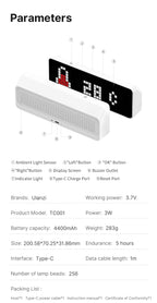 Smart Pixel Clock | Live YouTube Follower Tracker & Retro LED Desktop Decor