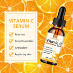 Vitamin C & Hyaluronic Acid Brightening Serum – 30 ml Moisturizing Anti-Aging Essence