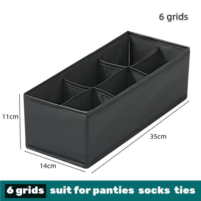 Drawer Clothes Organizer Box – Underwear, Socks, Bra, Scarf & Jeans Storage Divider
