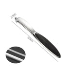 Stainless Steel Vegetable Peeler & Zester – Multifunctional Fruit, Potato & Carrot Kitchen Tool