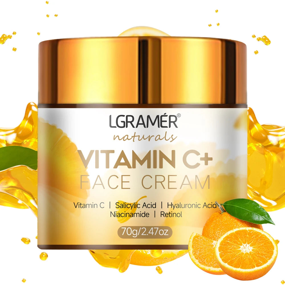 Vitamin C Retinol Face Cream – Anti-Aging, Whitening & Moisturizing Skincare