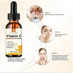 Vitamin C & Hyaluronic Acid Brightening Serum – 30 ml Moisturizing Anti-Aging Essence
