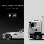 Dual USB Car MP3 Player Transmitter – Bluetooth Audio & Fast Car Charger Accessory