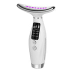 7-Color LED Neck & Face Firming Massager | Anti-Aging V-Shape Lifting Device