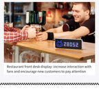 Smart Pixel Clock | Live YouTube Follower Tracker & Retro LED Desktop Decor