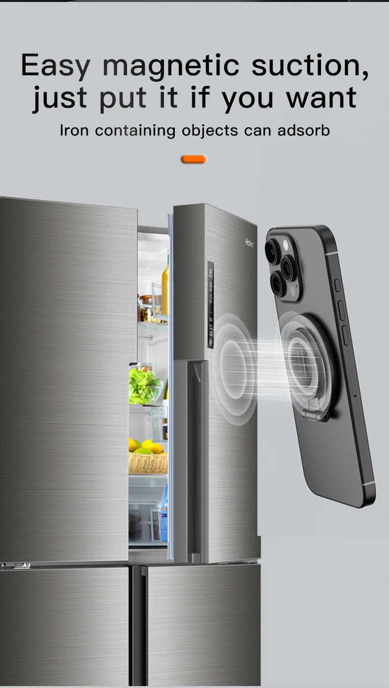Magnetic Double Sided Phone Stand Ring Holder