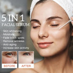5-in-1 Anti-Wrinkle Facial Serum | Moisturizing, Brightening, and Anti-Aging Skincare (30ml)