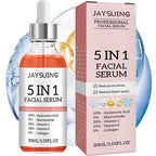 5-in-1 Anti-Wrinkle Facial Serum | Moisturizing, Brightening, and Anti-Aging Skincare (30ml)