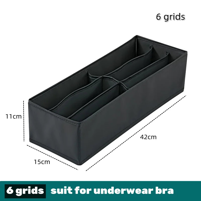 Drawer Clothes Organizer Box – Underwear, Socks, Bra, Scarf & Jeans Storage Divider