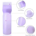 Silicone Shampoo Brush & Applicator Bottle Hair Coloring Tool