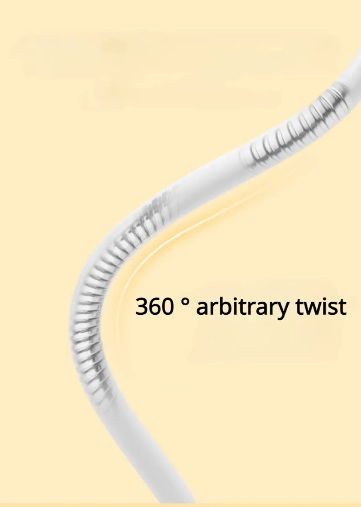 Touch Control LED Desk Lamp – 3-Level Dimmable, USB Rechargeable Reading Light