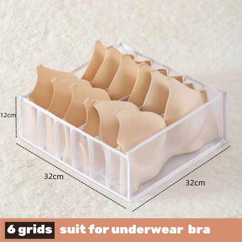 Drawer Clothes Organizer Box – Underwear, Socks, Bra, Scarf & Jeans Storage Divider
