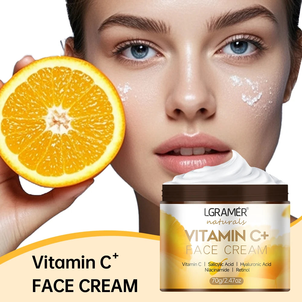 Vitamin C Retinol Face Cream – Anti-Aging, Whitening & Moisturizing Skincare