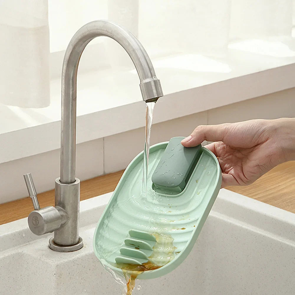 1Pc Kitchen Utensil Rest & Spoon Holder - Non-Slip Spatula Rack & Chopsticks Organizer