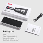 Smart Pixel Clock | Live YouTube Follower Tracker & Retro LED Desktop Decor