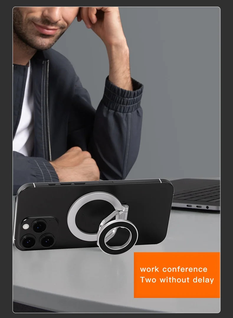 Magnetic Double Sided Phone Stand Ring Holder