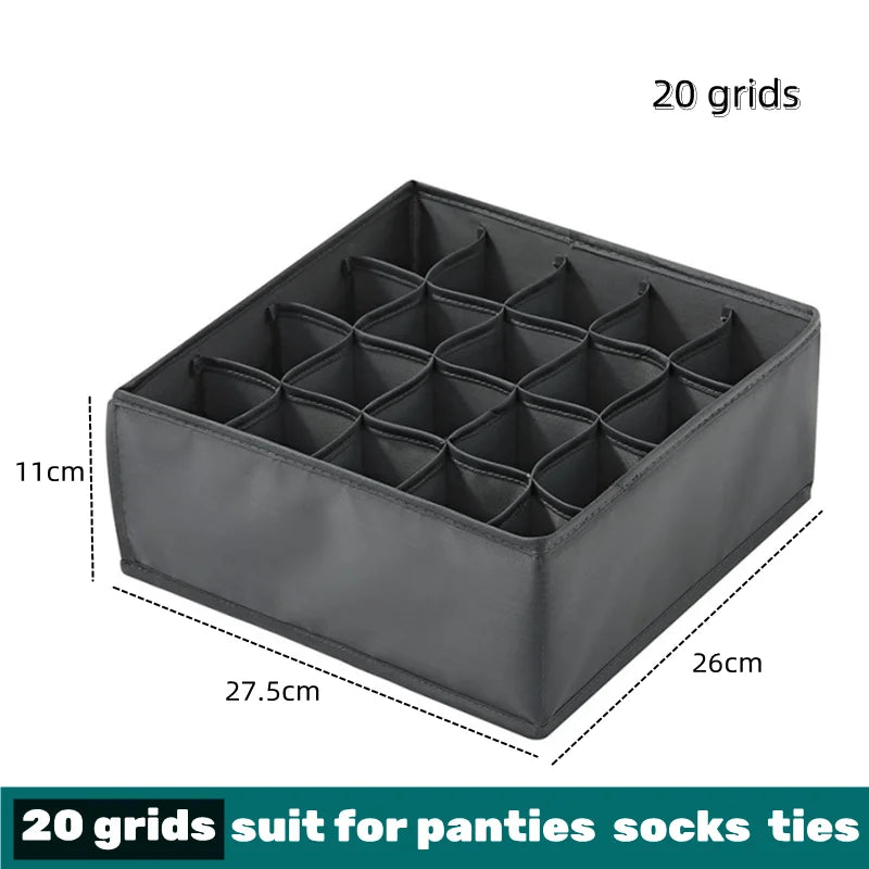 Drawer Clothes Organizer Box – Underwear, Socks, Bra, Scarf & Jeans Storage Divider