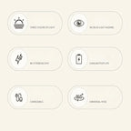 Touch Control LED Desk Lamp – 3-Level Dimmable, USB Rechargeable Reading Light