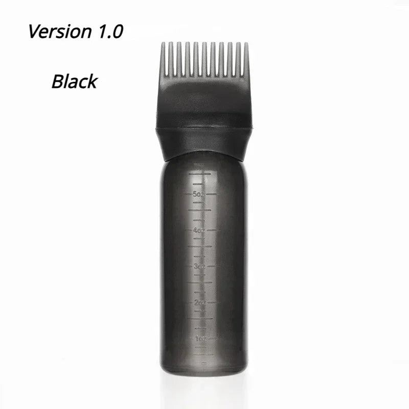 Silicone Shampoo Brush & Applicator Bottle Hair Coloring Tool