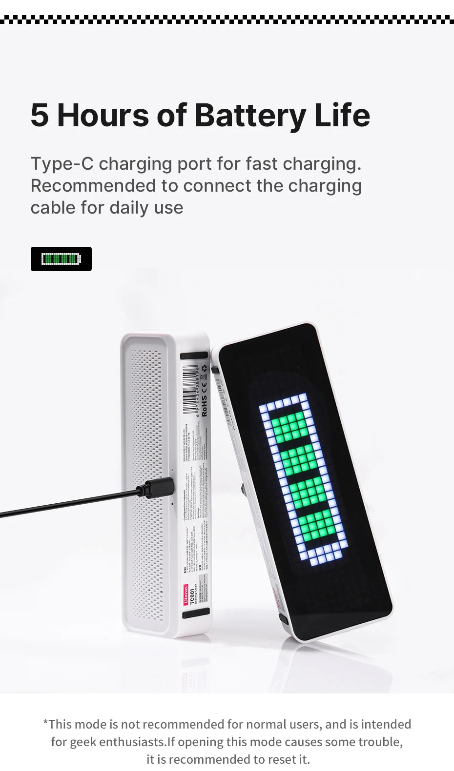 Smart Pixel Clock | Live YouTube Follower Tracker & Retro LED Desktop Decor