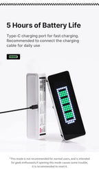 Smart Pixel Clock | Live YouTube Follower Tracker & Retro LED Desktop Decor