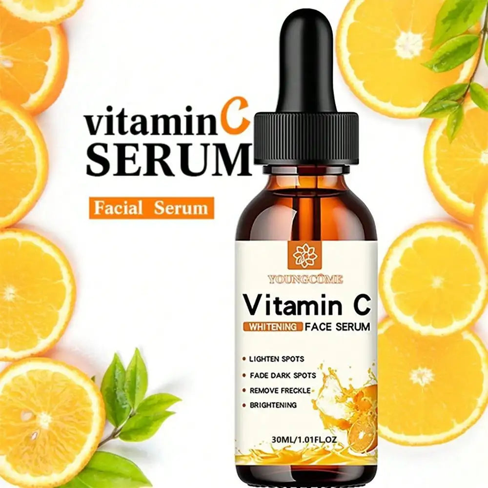 Vitamin C & Hyaluronic Acid Brightening Serum – 30 ml Moisturizing Anti-Aging Essence