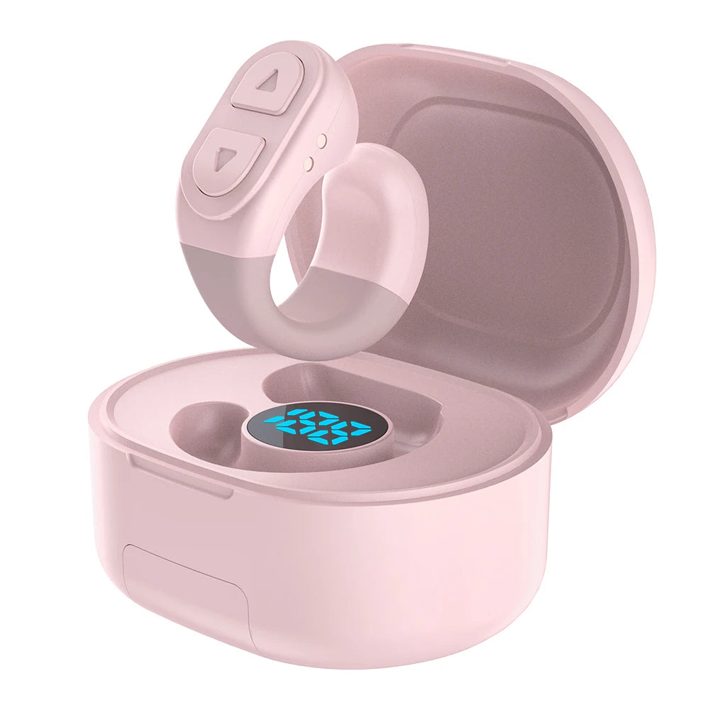 Bluetooth 5.0 Fingertip Remote Scrolling Ring – Wireless TikTok Scroll Controller & Camera Shutter Selfie Button with Phone Stand for Android & iOS