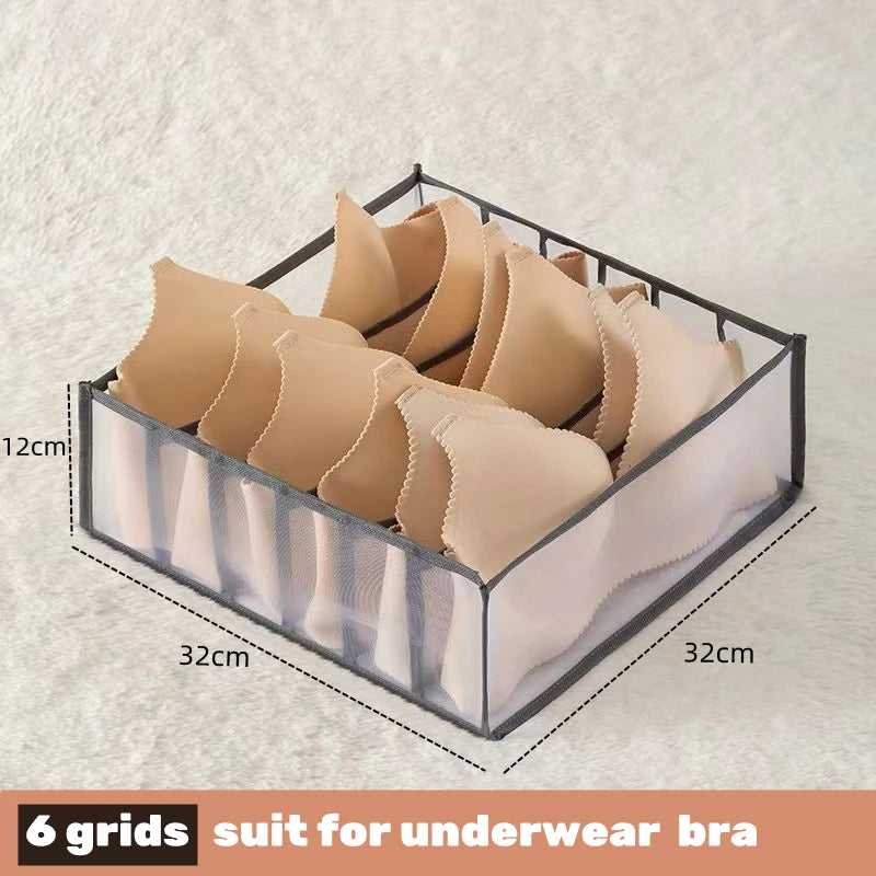Drawer Clothes Organizer Box – Underwear, Socks, Bra, Scarf & Jeans Storage Divider