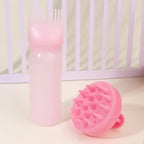 Silicone Shampoo Brush & Applicator Bottle Hair Coloring Tool