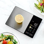 Smart Stainless Steel Kitchen Scale – 11lb/5kg Digital Food Scale with Calorie, Protein, Fat & Carb Nutritional Calculator