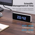 Smart Pixel Clock | Live YouTube Follower Tracker & Retro LED Desktop Decor