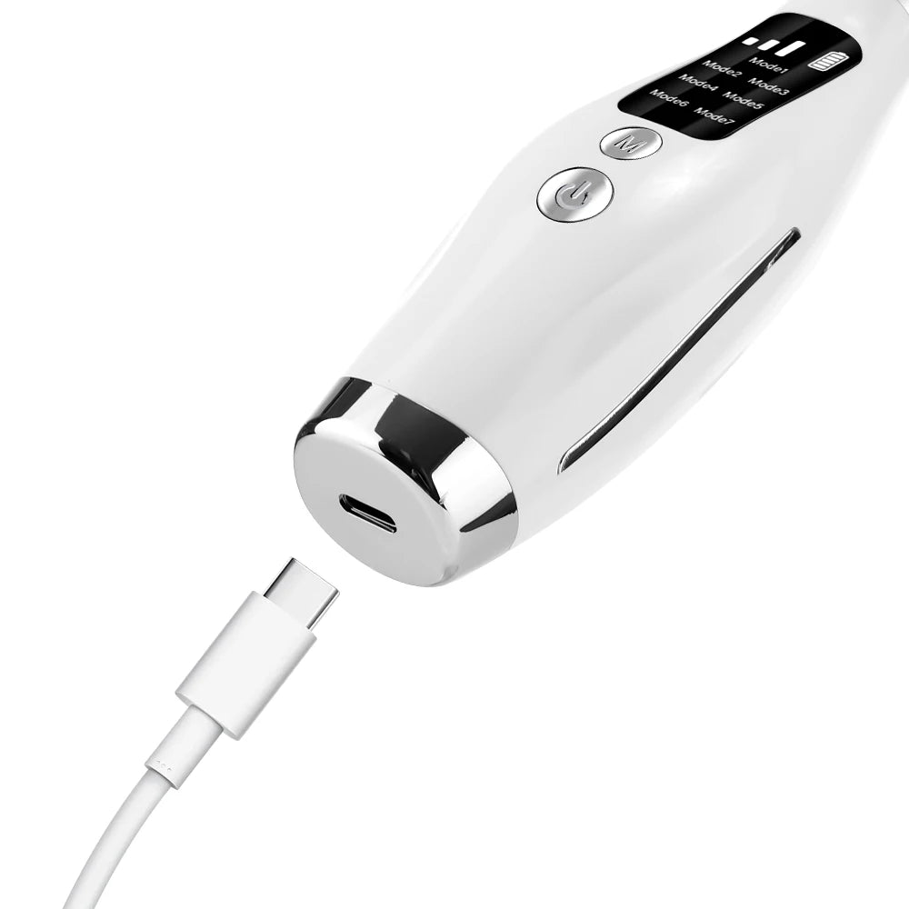 7-Color LED Neck & Face Firming Massager | Anti-Aging V-Shape Lifting Device