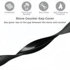 Silicone Kitchen Gap Seal Strip – Oil-Resistant Stove & Countertop Gap Cover for Home & Restaurant