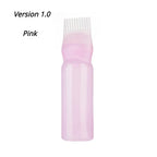 Silicone Shampoo Brush & Applicator Bottle Hair Coloring Tool