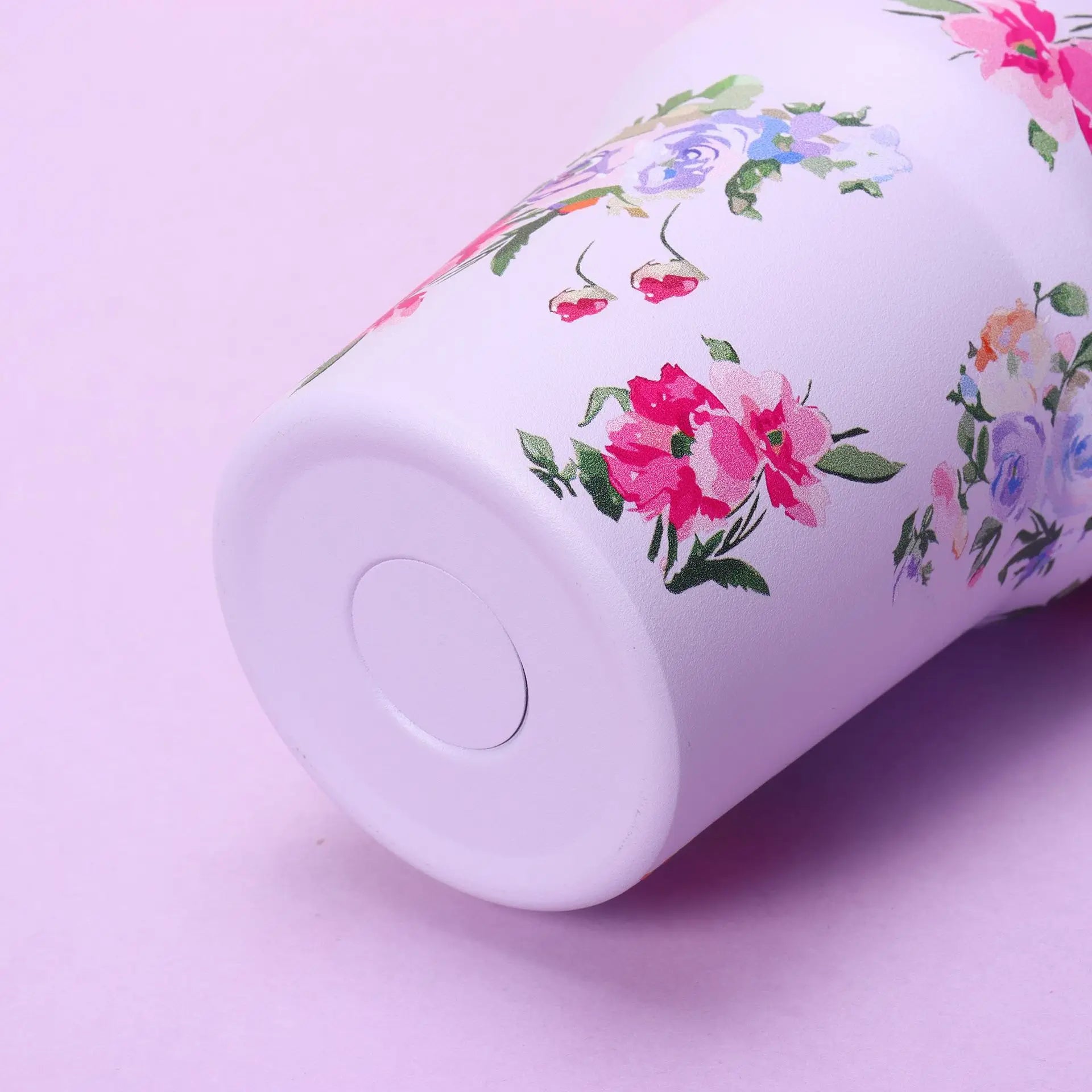 14oz Stainless Steel Insulated Car Tumbler | Travel Mug with Handle and Straw