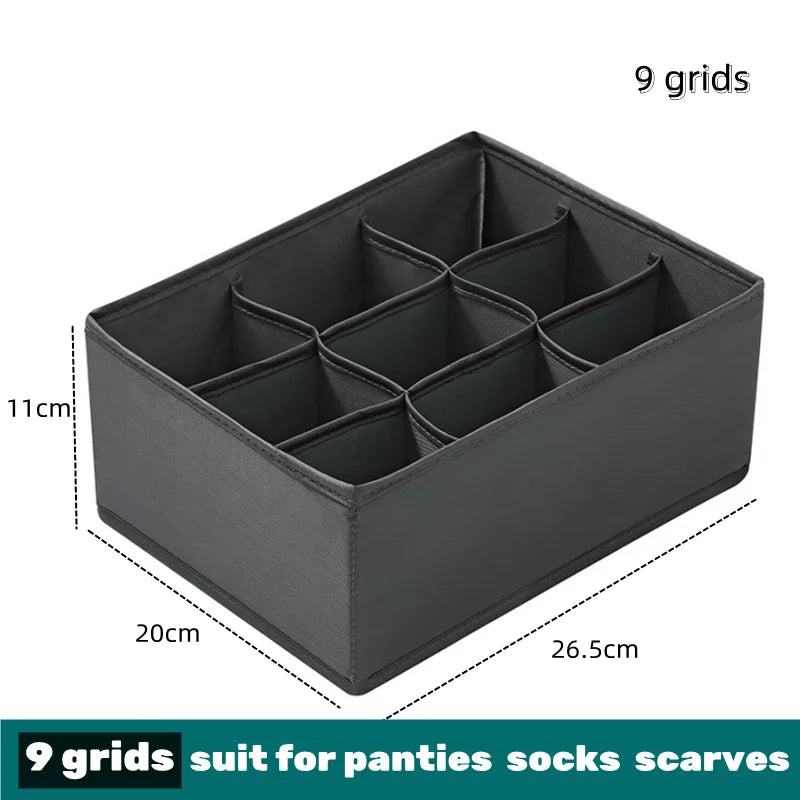 Drawer Clothes Organizer Box – Underwear, Socks, Bra, Scarf & Jeans Storage Divider