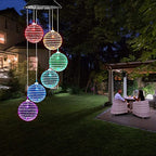 1pc Color Changing Solar Wind Chimes