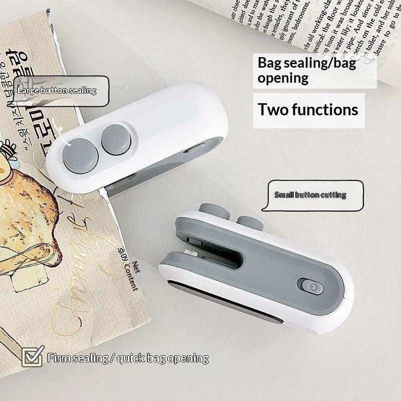 Mini 2 In 1 Multi Purpose USB Sealer